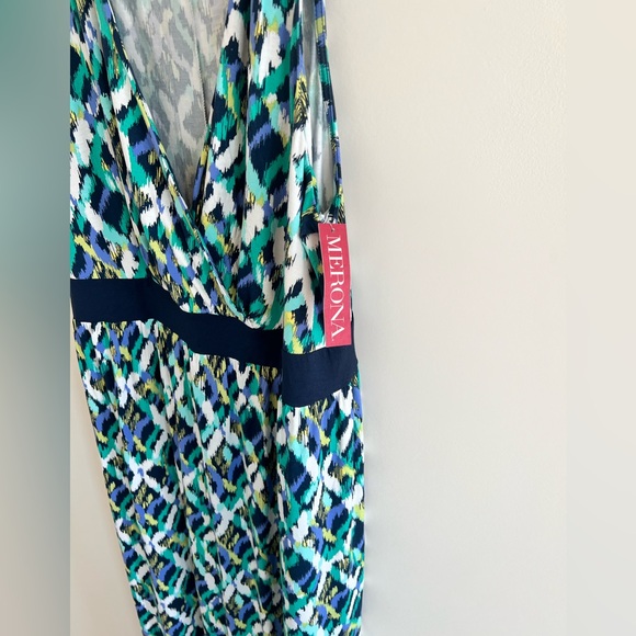 Blue/Green Maxi Sundress - Picture 6 of 13